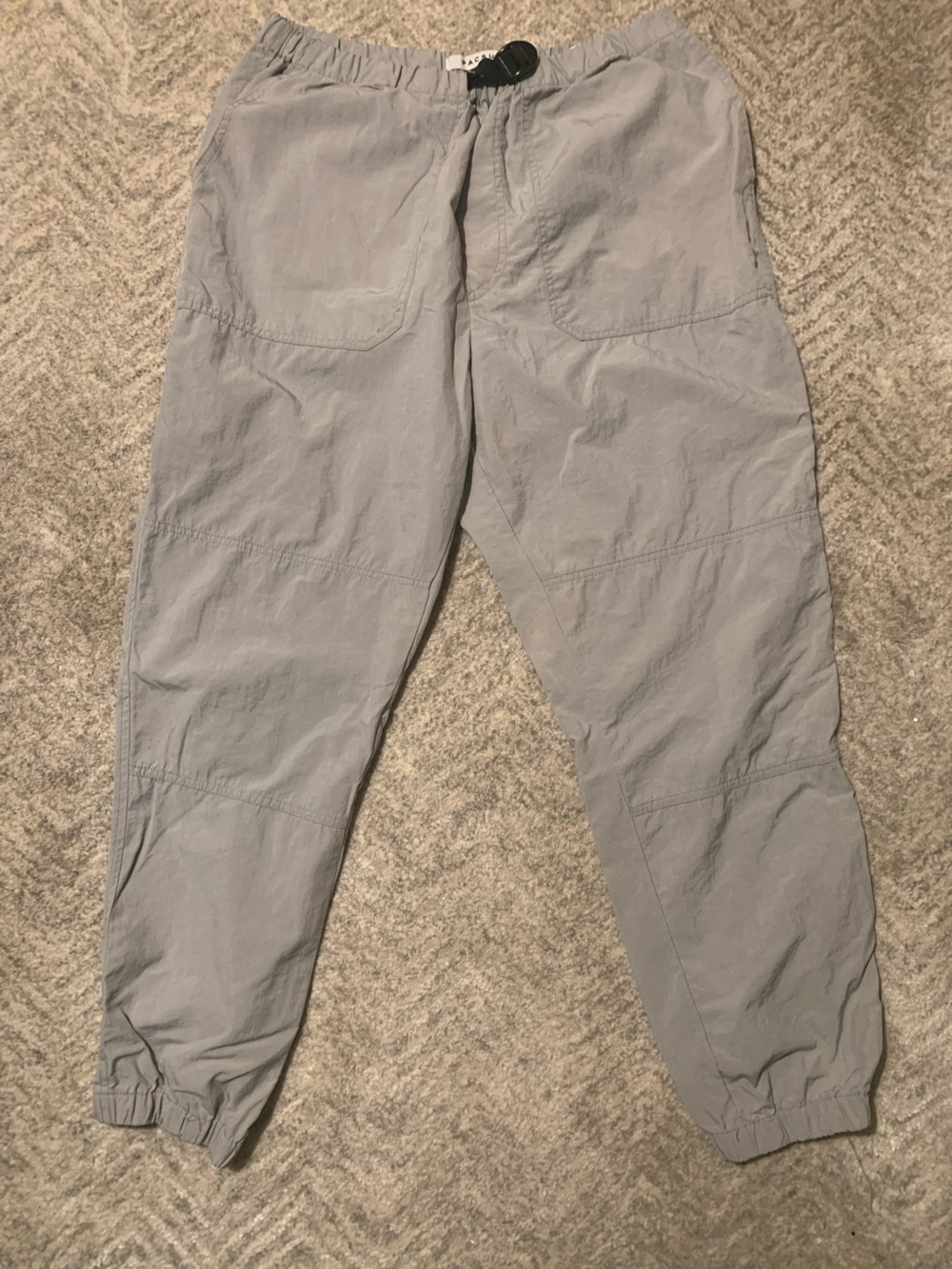 PacSun Men's Light Gray Cargo Pants